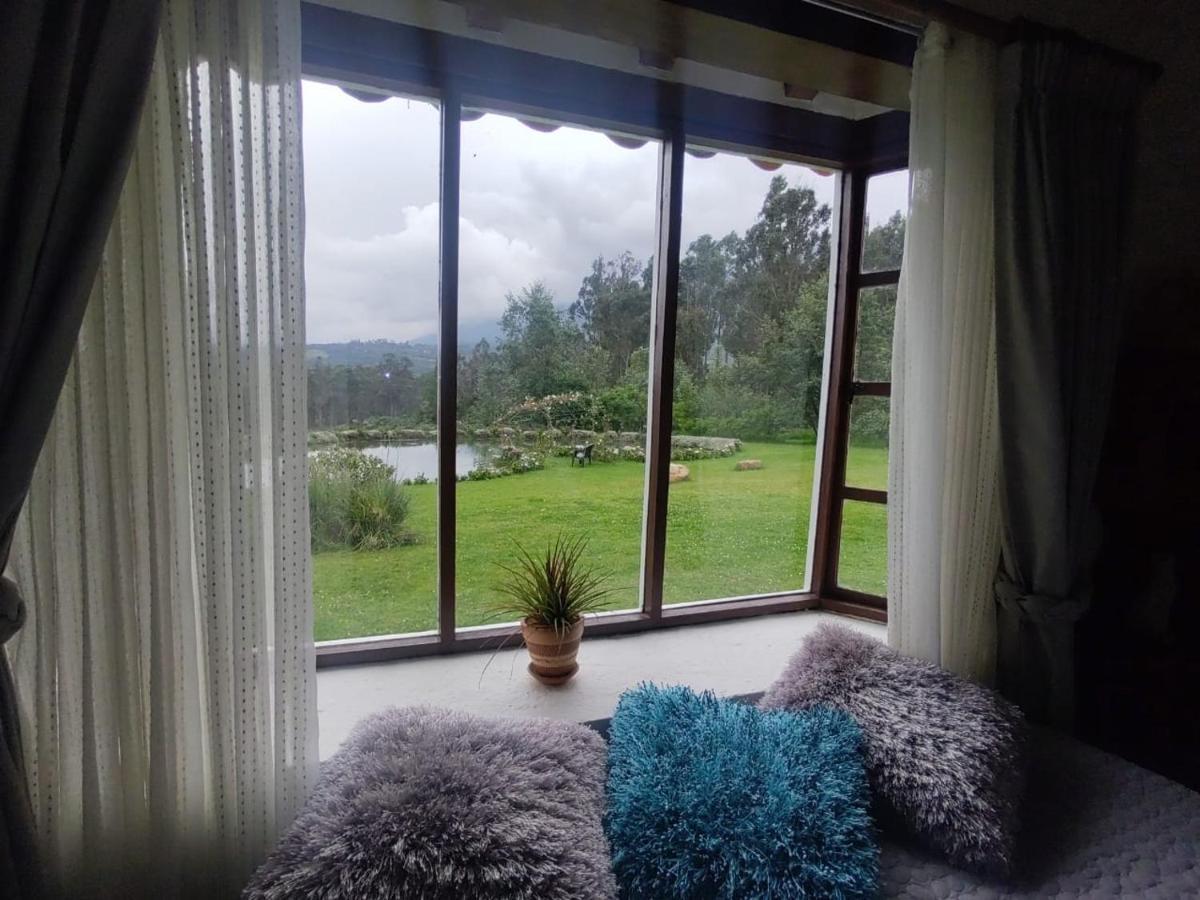 ビージャ・デ・レイバ Hacienda El Pinar Del Viento Bed & Breakfast エクステリア 写真