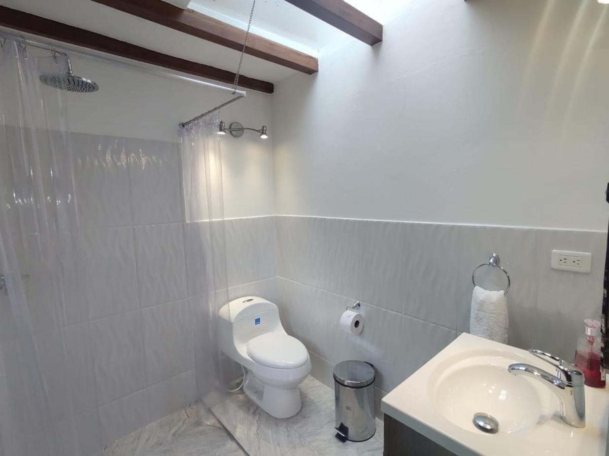 ビージャ・デ・レイバ Hacienda El Pinar Del Viento Bed & Breakfast エクステリア 写真
