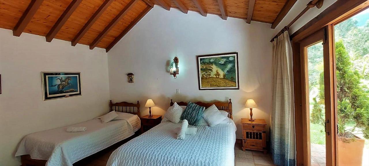 ビージャ・デ・レイバ Hacienda El Pinar Del Viento Bed & Breakfast エクステリア 写真