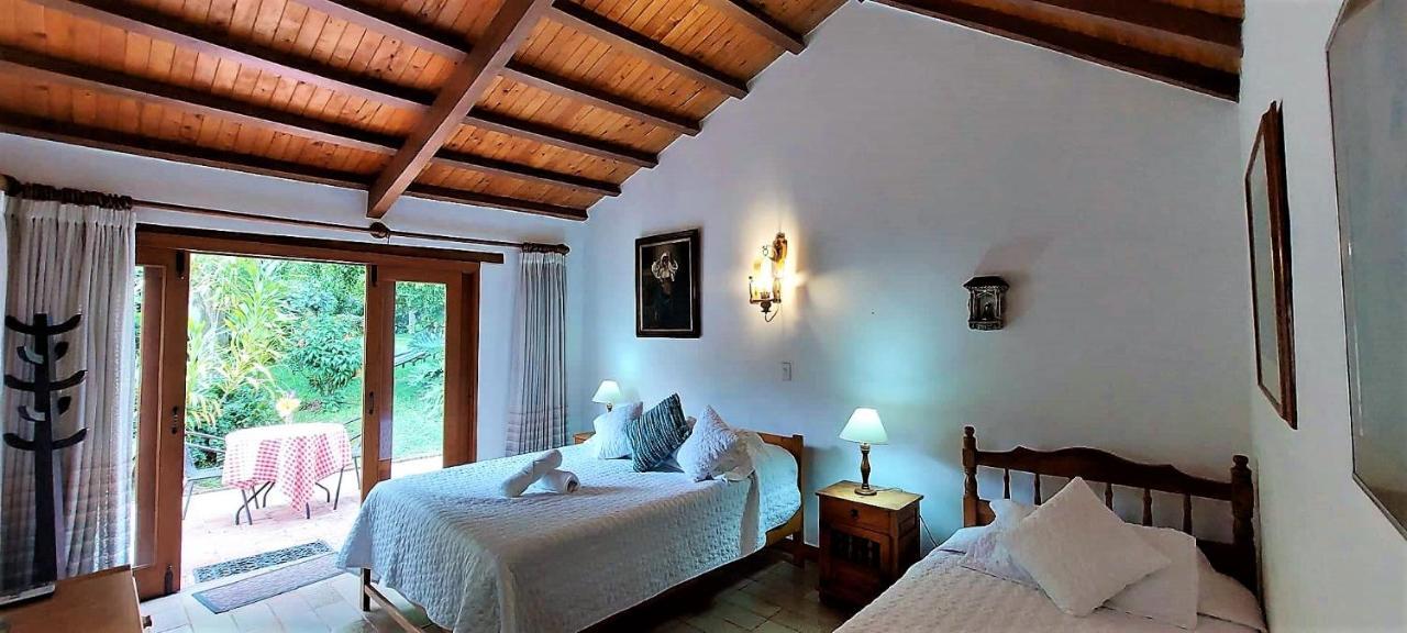 ビージャ・デ・レイバ Hacienda El Pinar Del Viento Bed & Breakfast エクステリア 写真