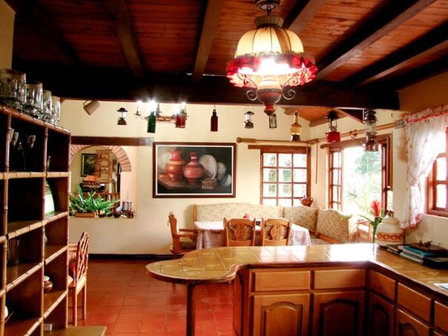 ビージャ・デ・レイバ Hacienda El Pinar Del Viento Bed & Breakfast エクステリア 写真