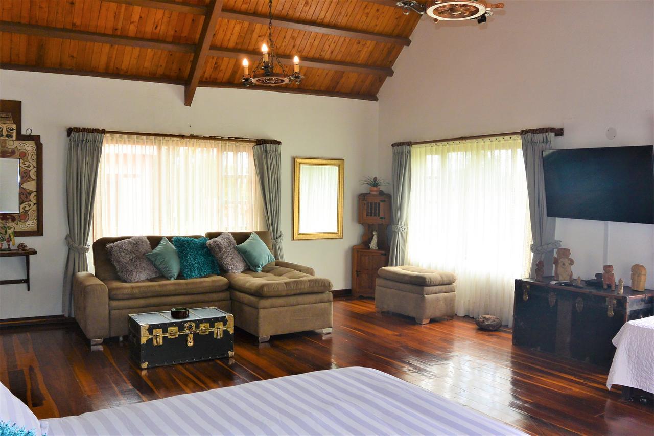 ビージャ・デ・レイバ Hacienda El Pinar Del Viento Bed & Breakfast エクステリア 写真