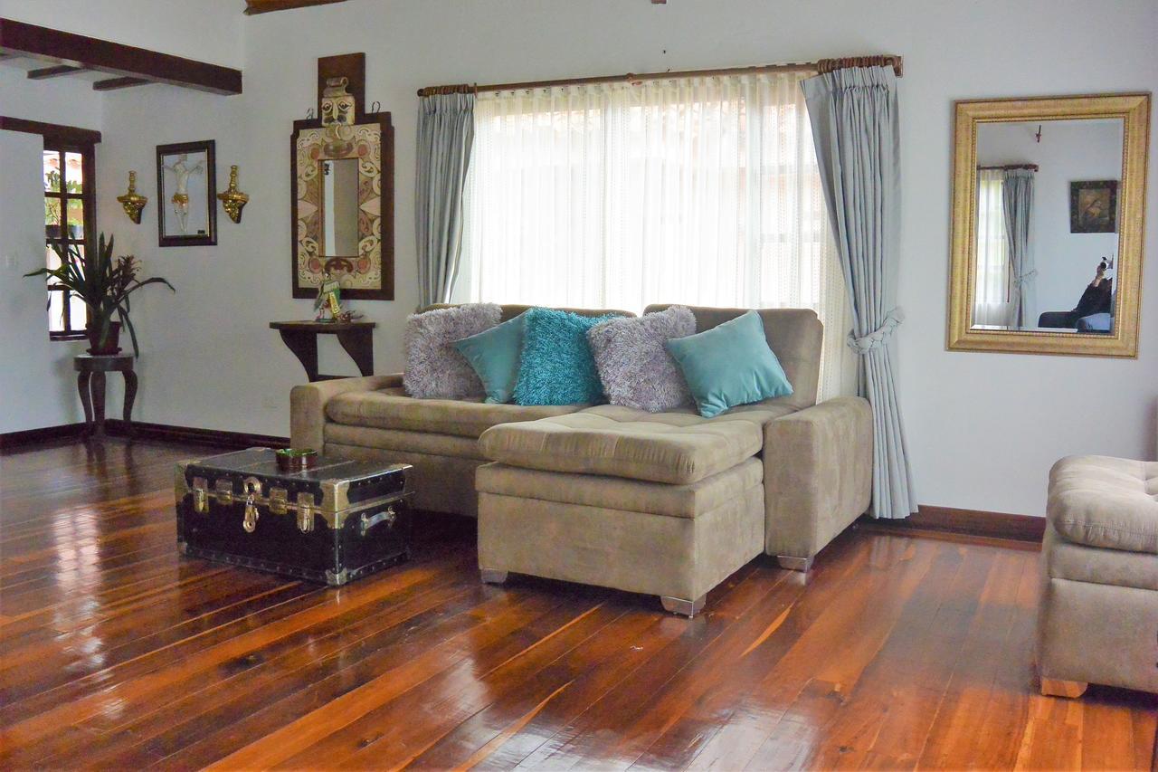 ビージャ・デ・レイバ Hacienda El Pinar Del Viento Bed & Breakfast エクステリア 写真
