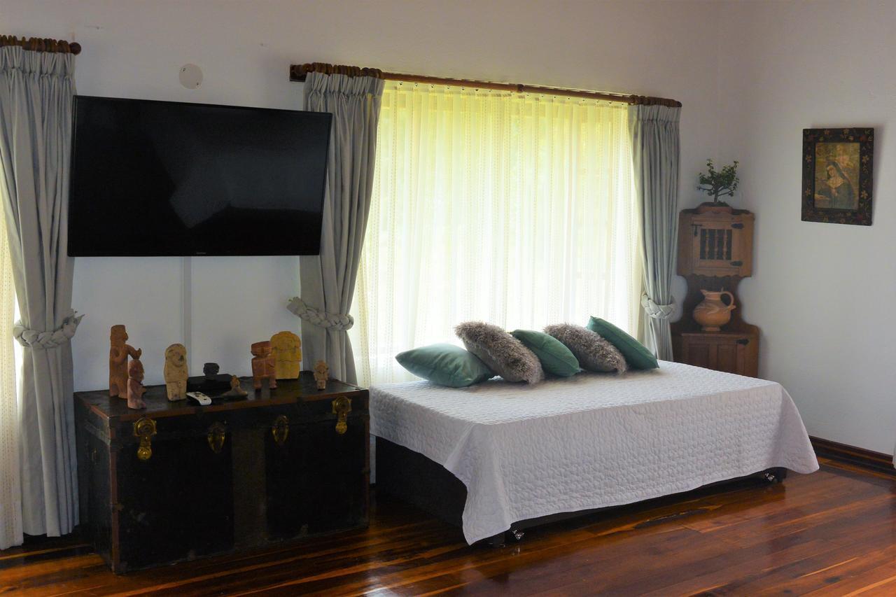 ビージャ・デ・レイバ Hacienda El Pinar Del Viento Bed & Breakfast エクステリア 写真